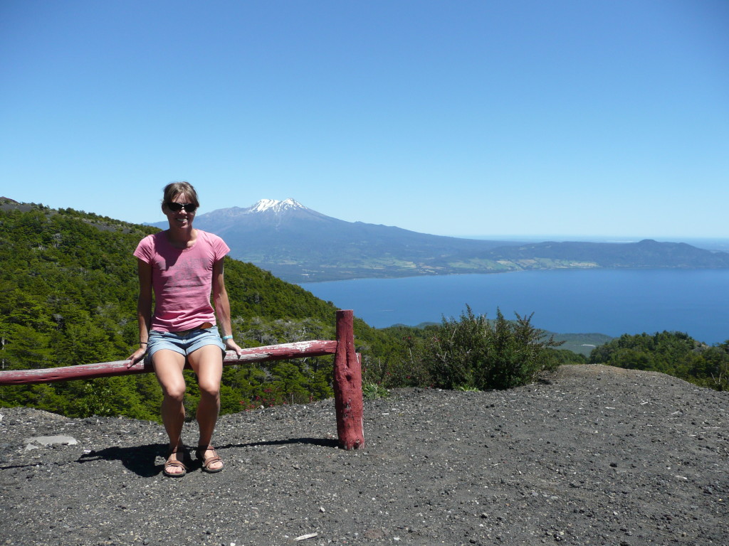 Lookout from Volcan Osorno