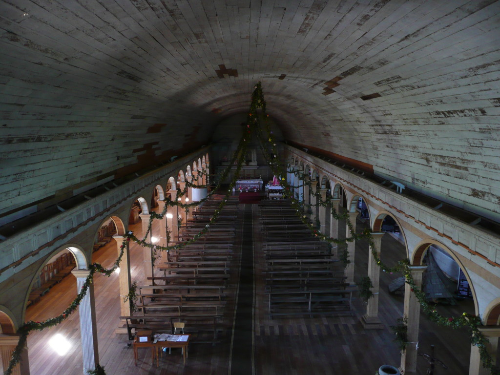 Interior of Quinchao Church 