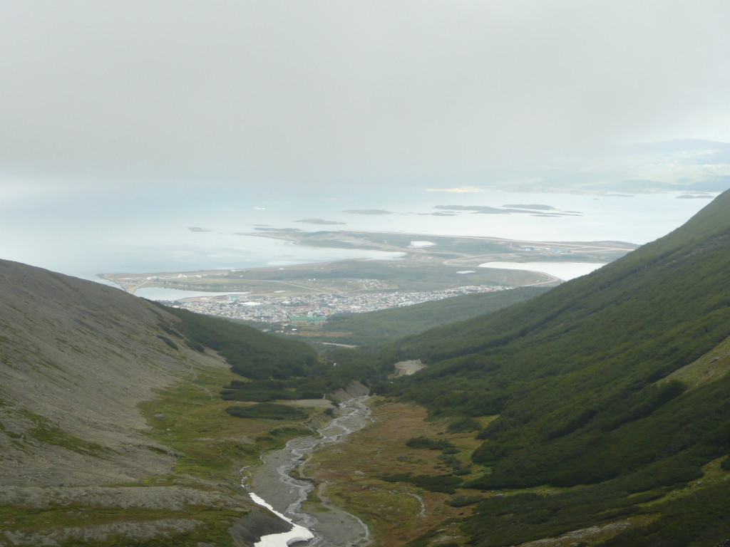 We had a foggy walk up to see the Glaciar which we couldn't see anyway because of the fog. Still a good hike though!