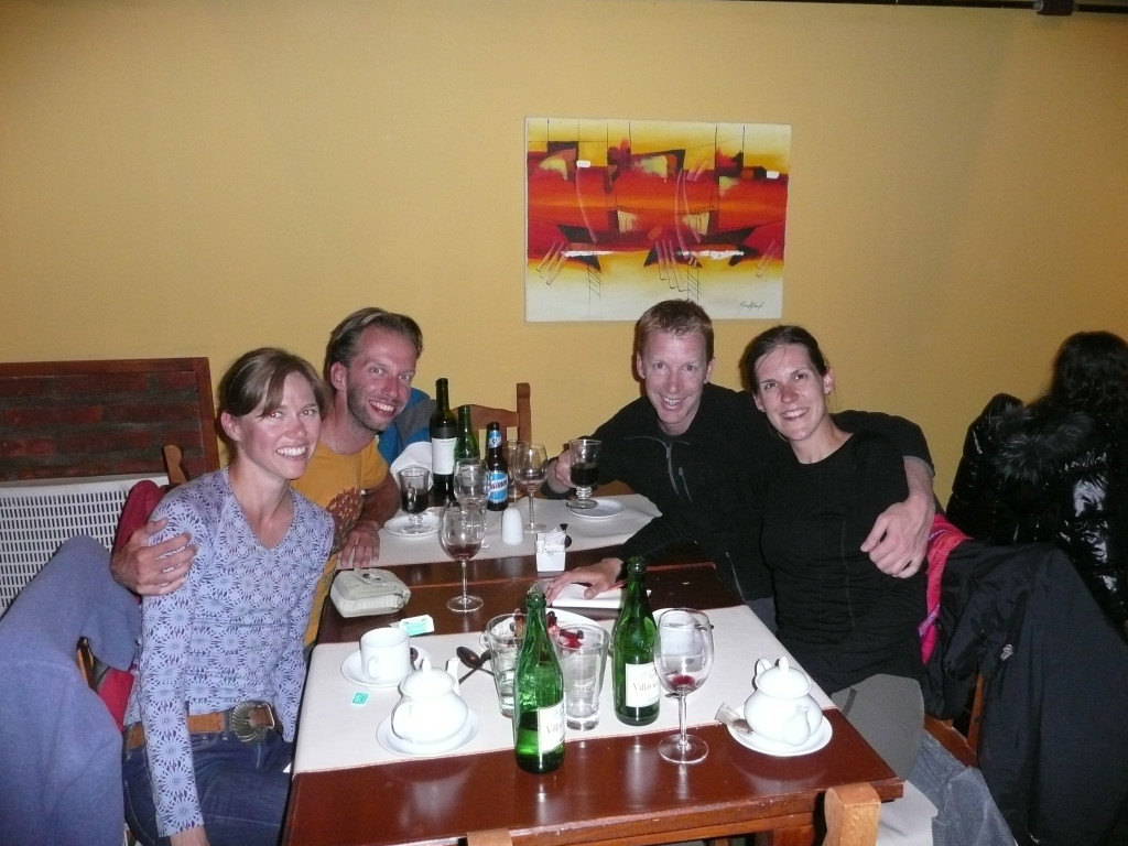 Dinner with Erik and Nelleke