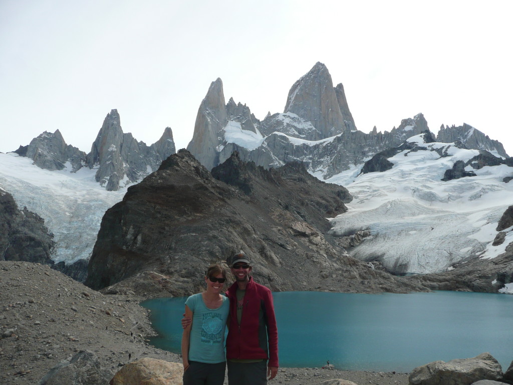Mount Fitzroy is the highest peak, made of granite. And of course some more glaciars, it is not hard to see why this NP is called Los Glaciares!