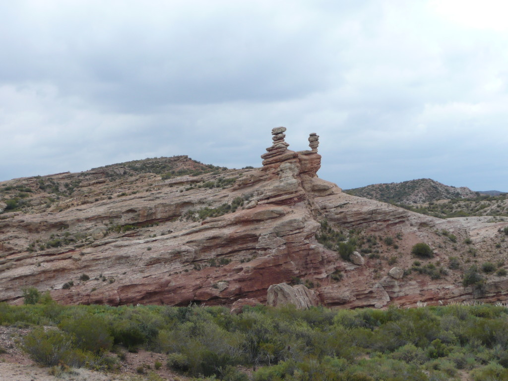 Erosion has created weird but beautiful rock formations