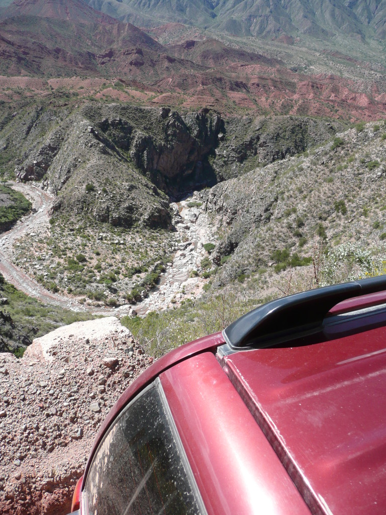 Long way down!