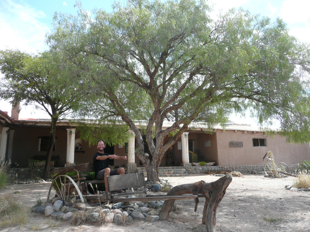 Richard loved the old Angastaco village. Here he is living life like a rancher...