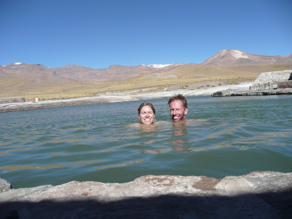 Highest altitude for skinny dipping, at 4300m!