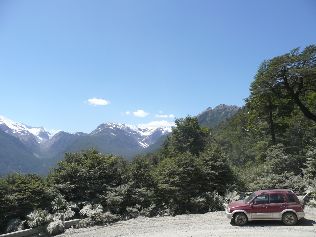High up in the mountains on the Carretera Austral - Southern Chile