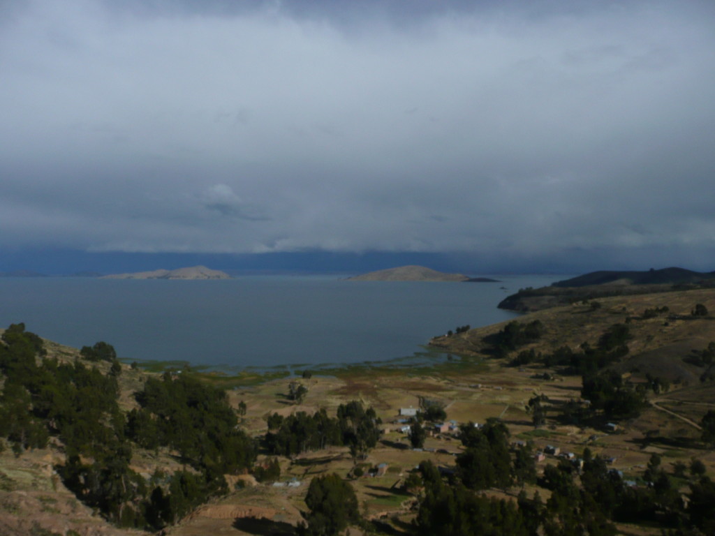 First views of Lake Titicaca