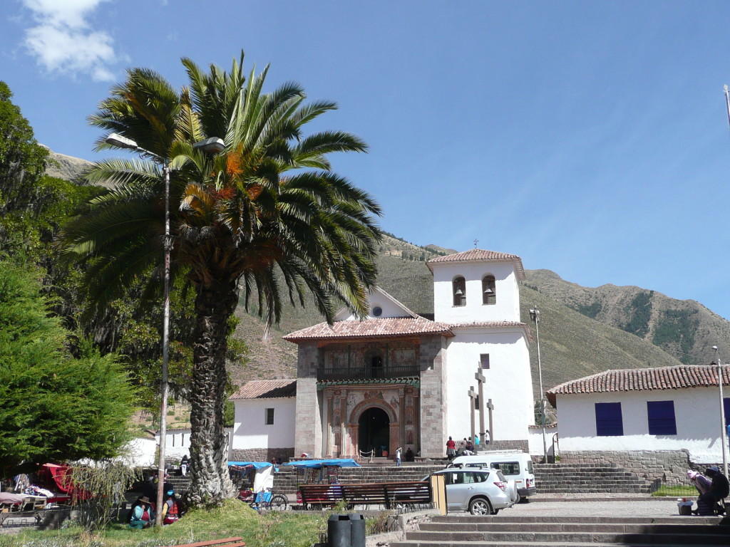 The Sistine Chapel of South America,beautifully painted church both inside and out.  