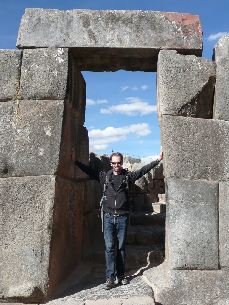 The Incans were so tall they needed these giant doorways... 