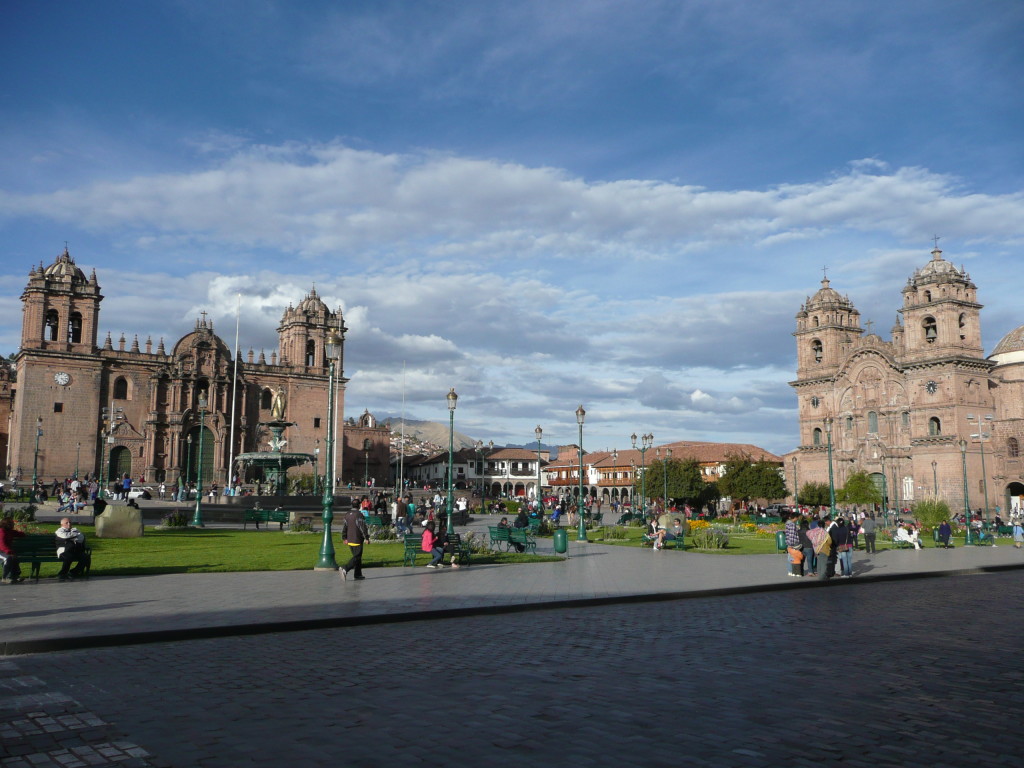 Cuzco, another plaza.