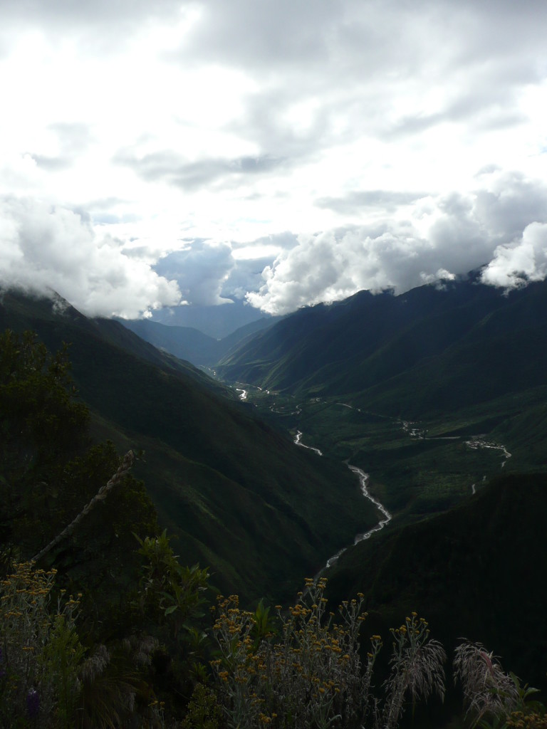 View overlooking the Sacred Valley, a little mystical.