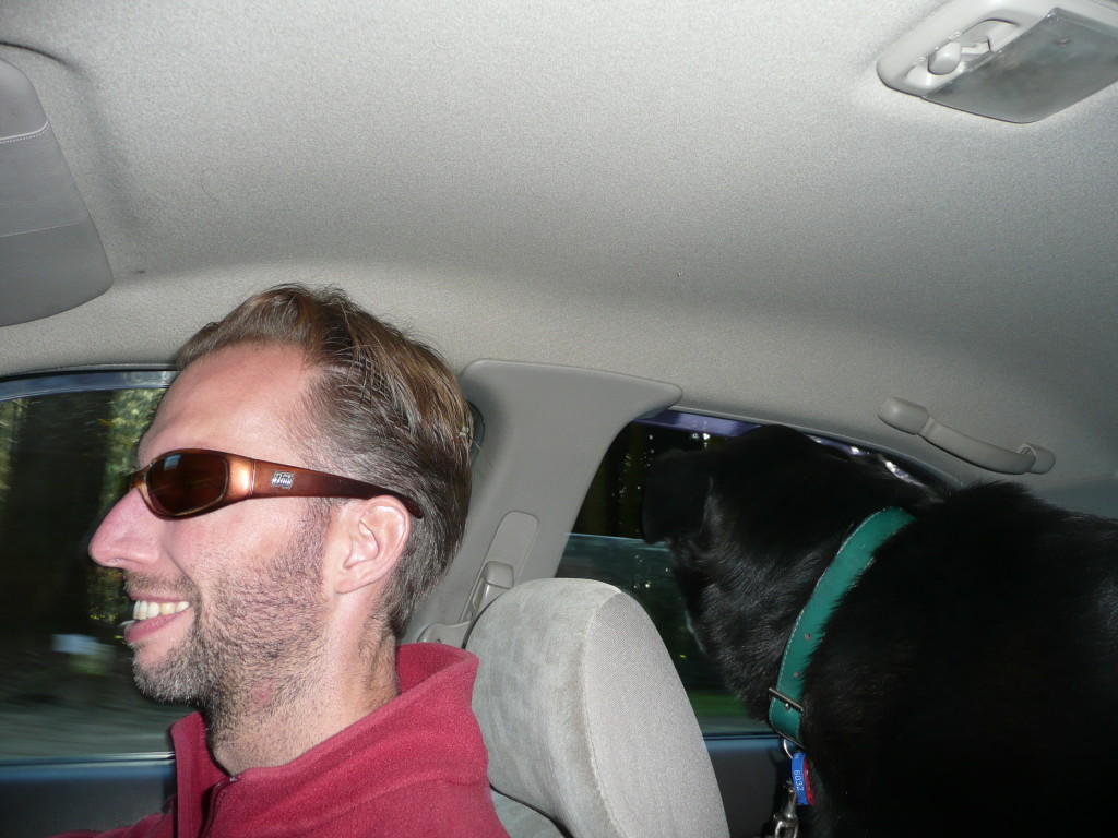 Sniffing the fresh Rotorua air