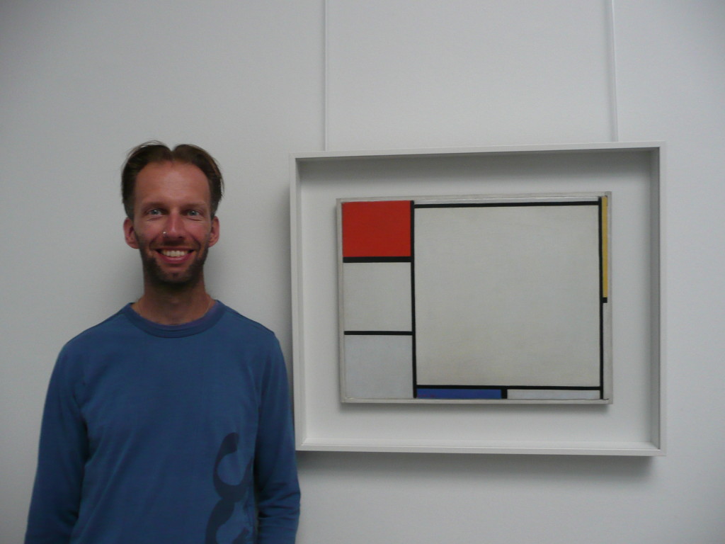 Richard and just a Mondrian piece.