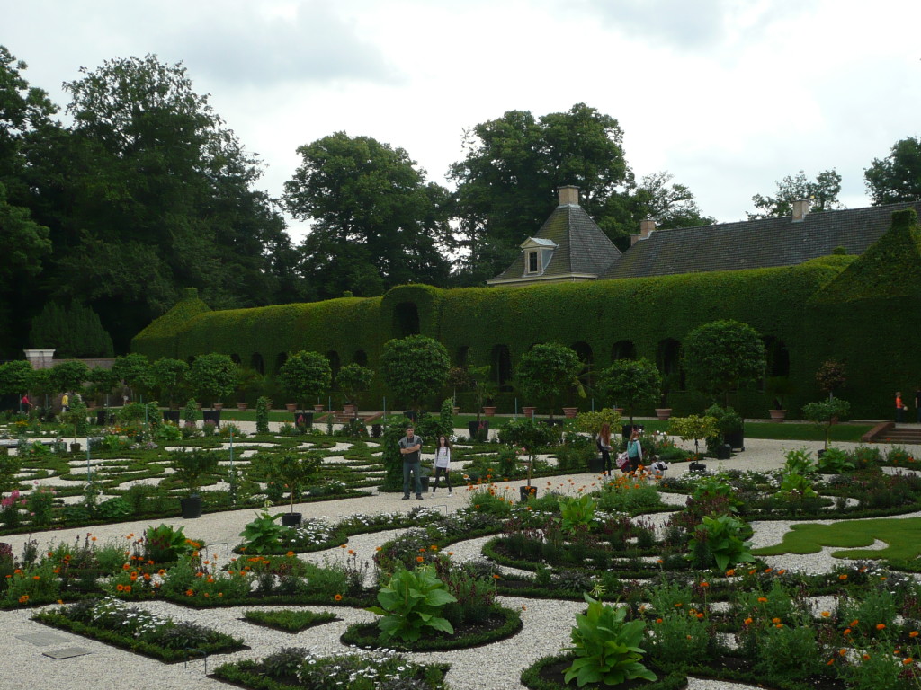 The Queen's garden (and yes there is a King's garden too).
