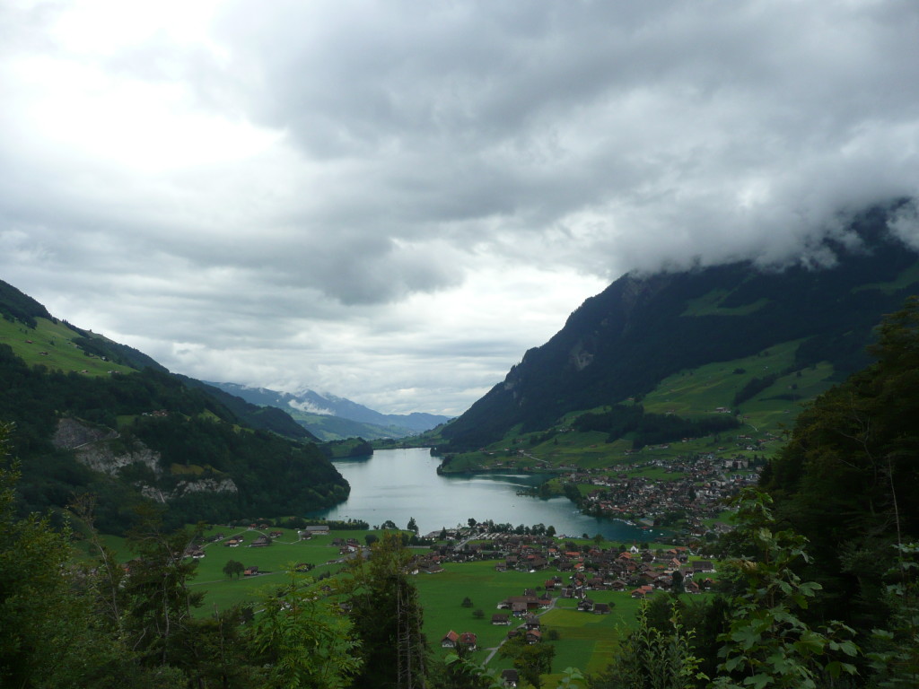 View over the valley just outside Lucerne
