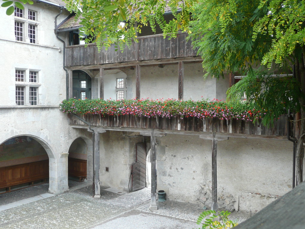 Courtyard of the castle