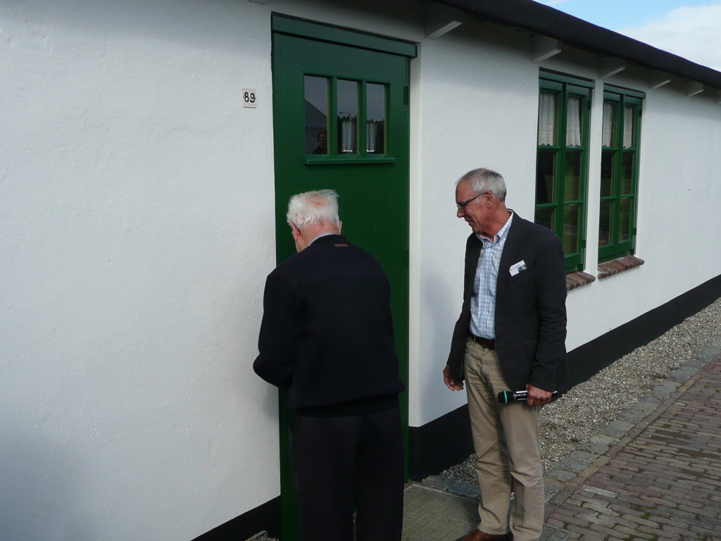 Official opening by grandfather