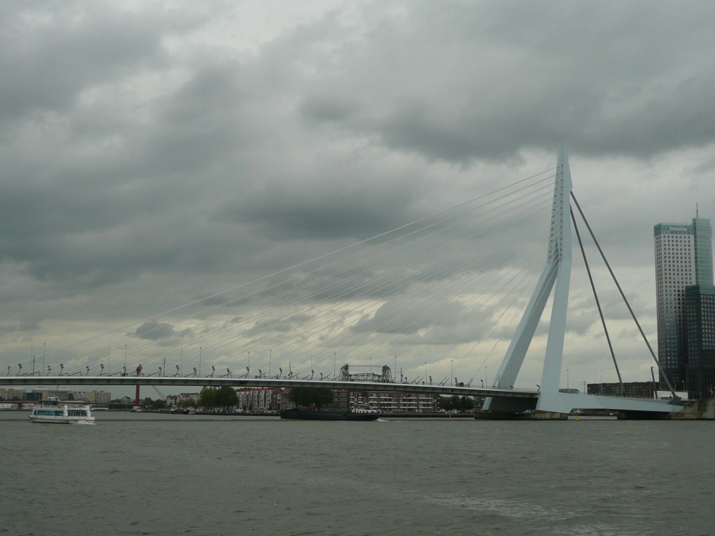 Erasmus Bridge in Rotterdam
