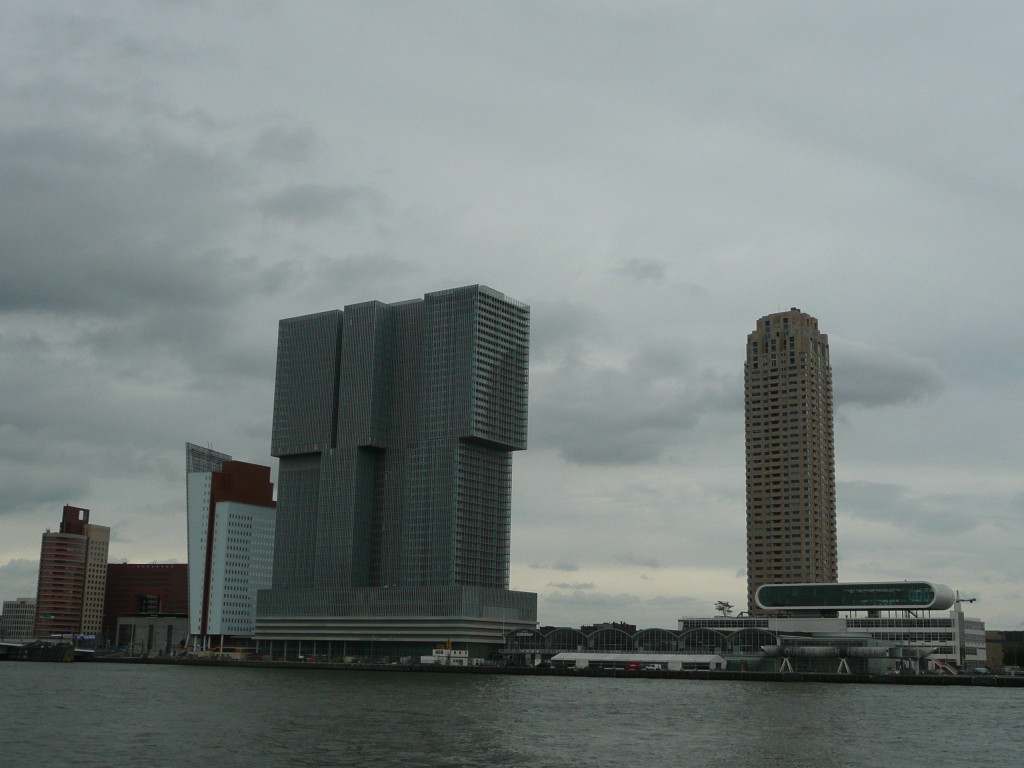 Great architecture in 'Kop van Zuid' in Rotterdam