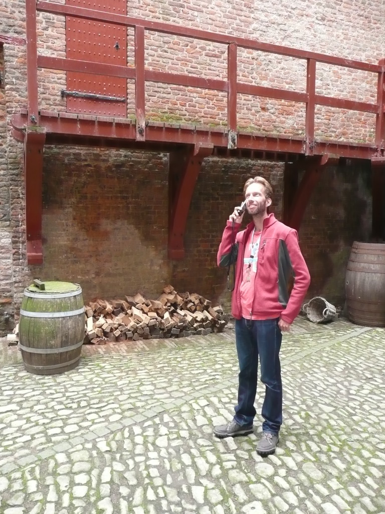 We followed an audio tour in Slot Loevestein