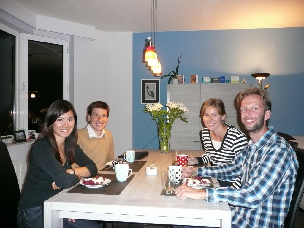 Great dinner with Jonas and Nikki in Antwerp
