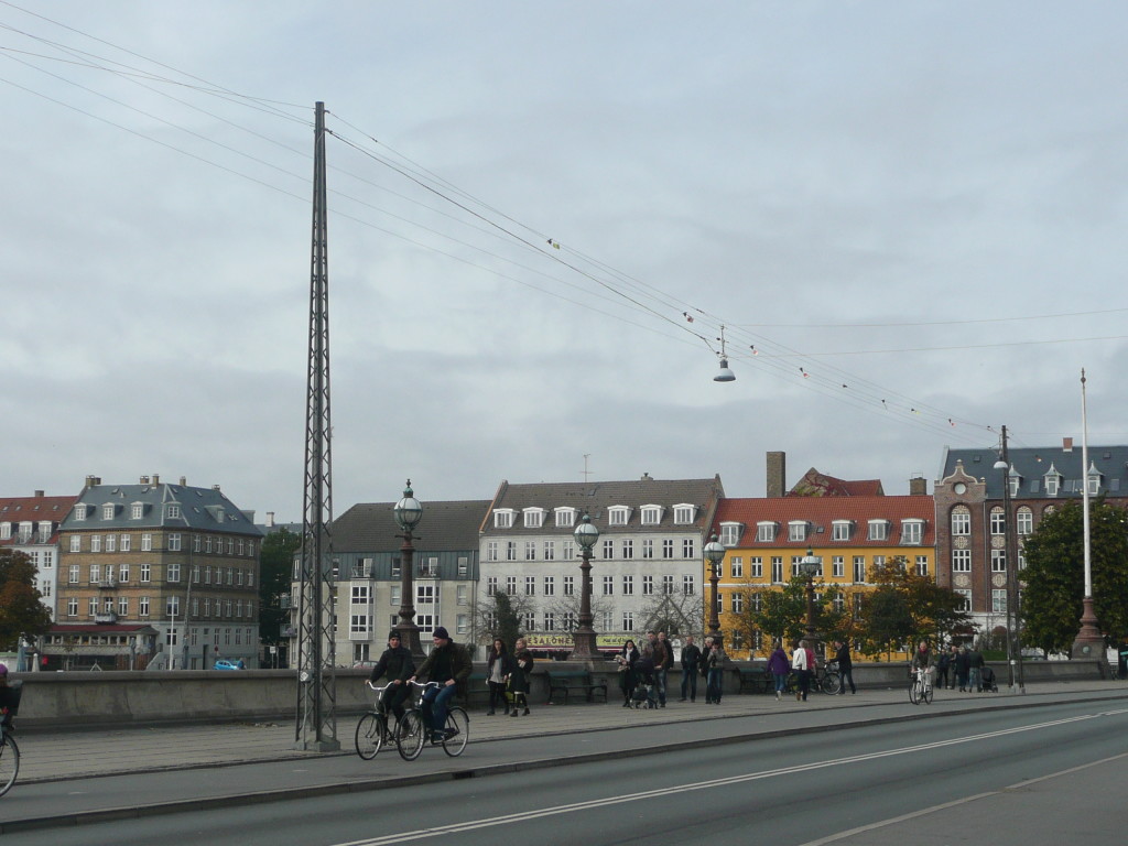The bidge from Norrebro district to the centre.