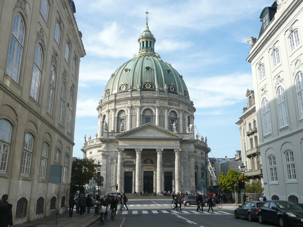 Beautiful church in Copenhagen.