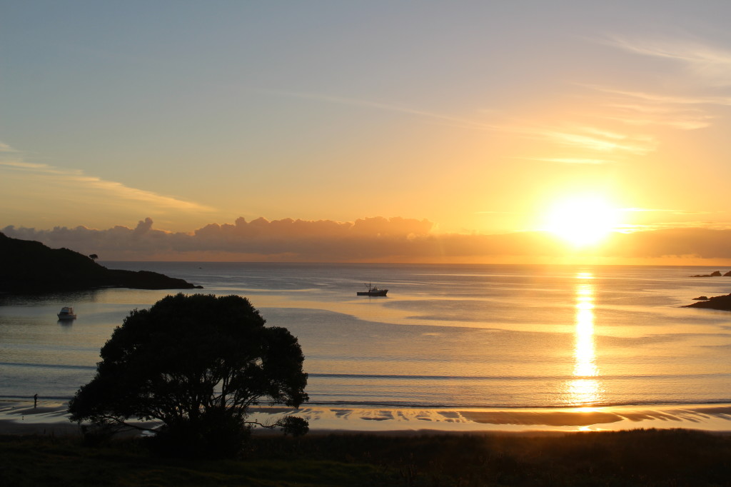 Magical sunrise.